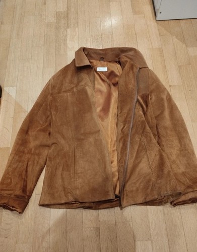 Giacca pelle scamosciata - giacca,