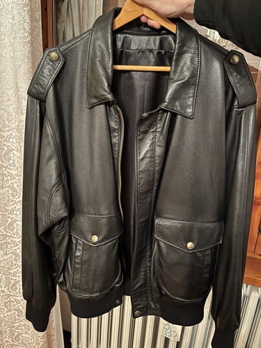 Giacca pelle vintage uomo - di,