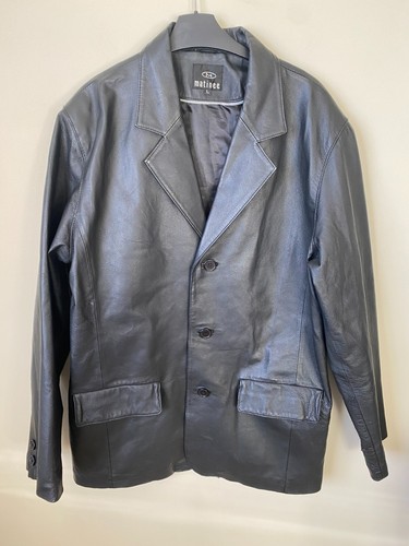Cappotto giacca pelle uomo