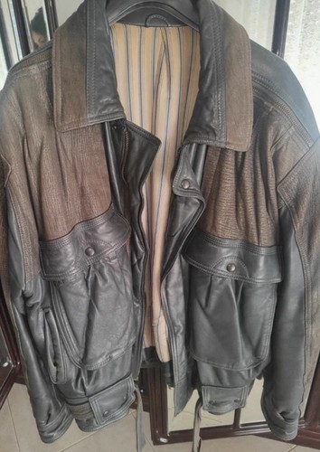 Giacca chiodo pelle vintage - chiodo,