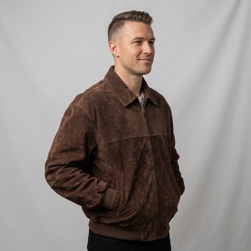 Bomber duncan row marrone - bomber,