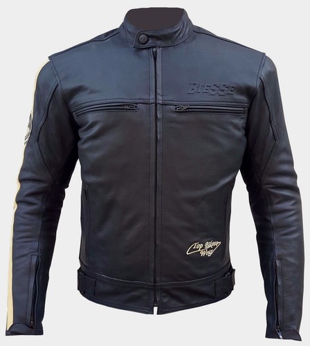 Giacca moto cuoio pelle - moto,