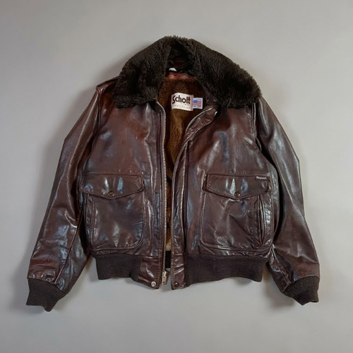 Vintage 80s schott giubbotto - vintage,