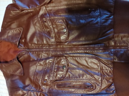 Giacca pelle uomo vintage - giacca,