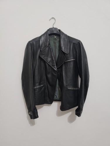 Giacca pelle vintage - in,