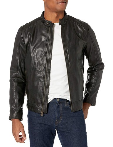 Giacca pelle biker - moto, racer