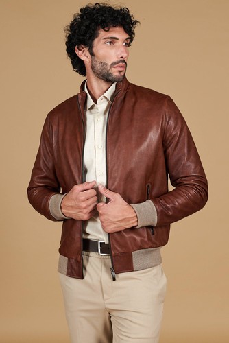 Arienzo bomber vera pelle - d'arienzo,