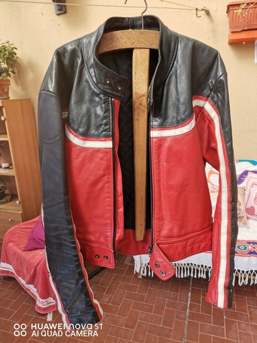 Giacca pelle vintage - pelle,