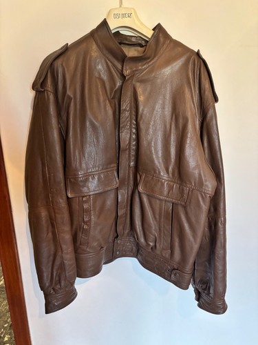 Giacca pelle uomo vintage - giacca,