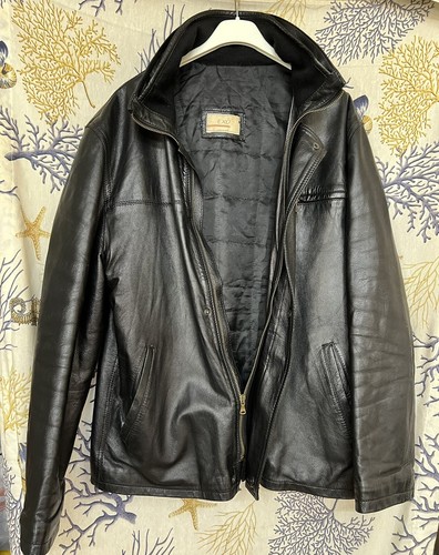 Giacca pelle uomo vintage - giacca,