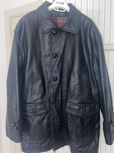 Giacca pelle uomo vintage - giacca,