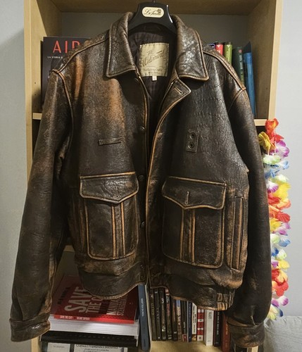 Giacca vintage pelle da - giacca,
