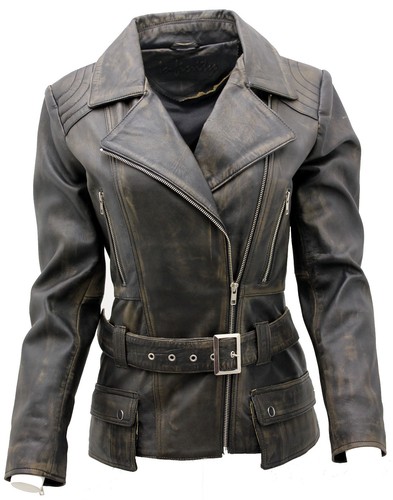 Giacca pelle biker - giacca,