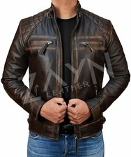 Giacca da uomo in pura pelle