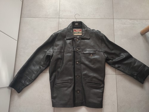 Vintage giacca pelle akaso - giacca,