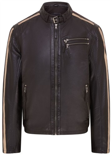 Giacca moto vintage in - da,