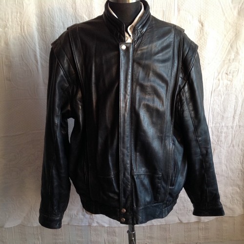 Giacca uomo pelle vintage - in,