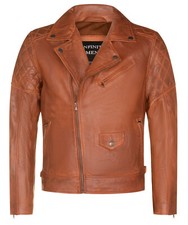 Uomo Croce Zip Marroncino