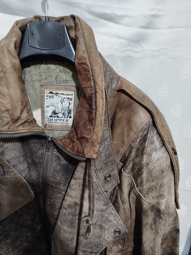 Giacca pelle aviator - in,