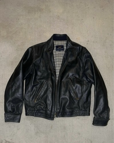 Giacca pelle vintage - pelle,
