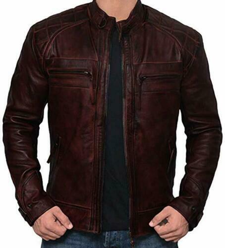 Giacca pelle uomo - pelle,