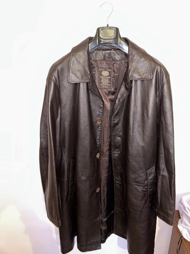 Giacca pelle vintage - in, uomo