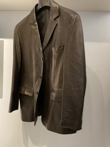 Giacca pelle nera - nera, 56
