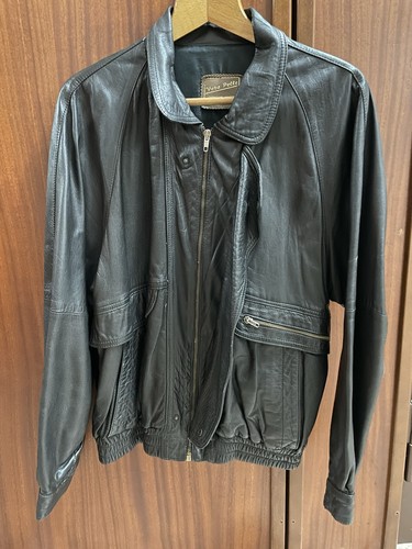 Giacca vintage vera pelle - giacca,