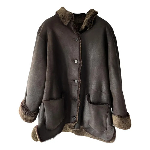 Giubbotto pelle vintage - in,