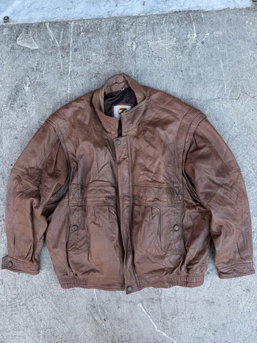 Giacca vintage vera pelle - vintage, in