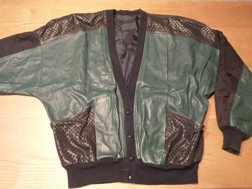 Bomber pelle vintage pancaldi - vintage,