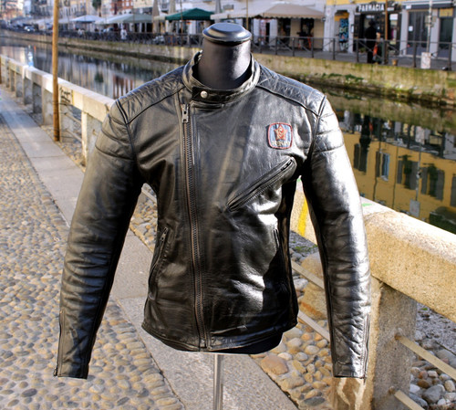Giacca pelle segura vintage - pelle,