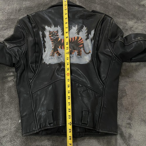 Giacca pelle vintage - pelle,