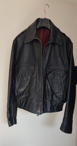 Giacca vintage pelle - giacca,
