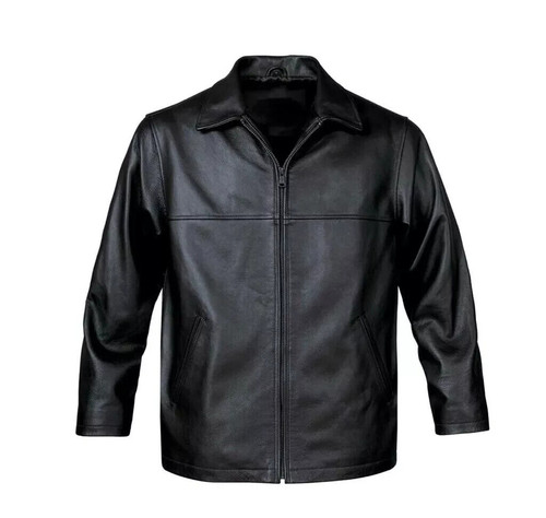 Giacca uomo vintage nera 100%