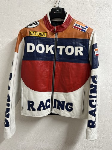 Giacca pelle motociclista - giacca, di
