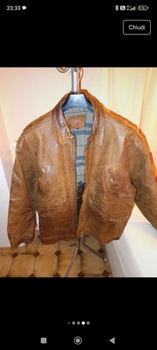 Giacca pelle vintage - di,
