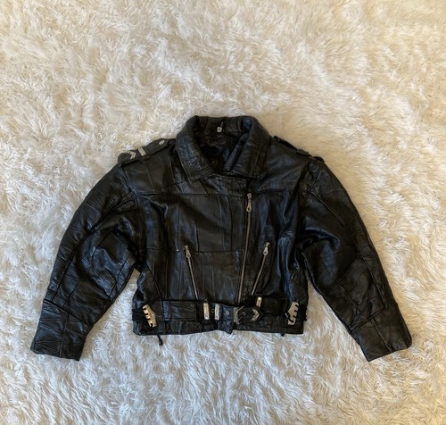 Giacca pelle vintage dr - di,