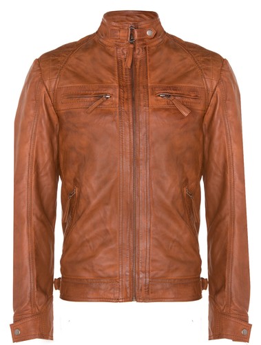Giacca biker vintage in - da,